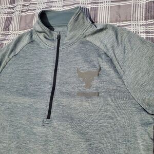 UA Project Rock 1/4 Zip Sz M